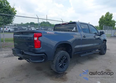 2021 Chevrolet Silverado 1500 4Wd Standard Bed Custom Trail Boss from USA, damaged, VIN 1GCPYCEF8MZ449935